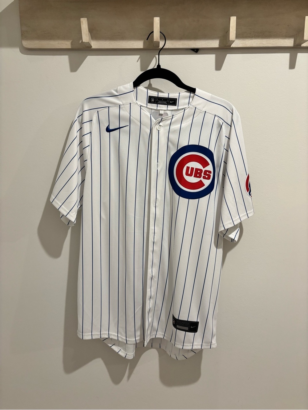 Men's Chicago Cubs Ian Happ Nike White Home Jersey